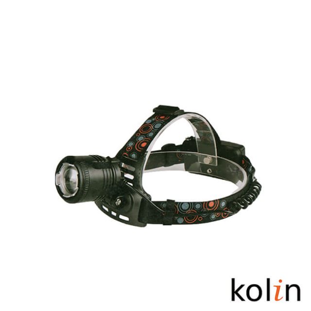 【Kolin歌林】充電式旋轉調焦頭燈 KSD-DLK407