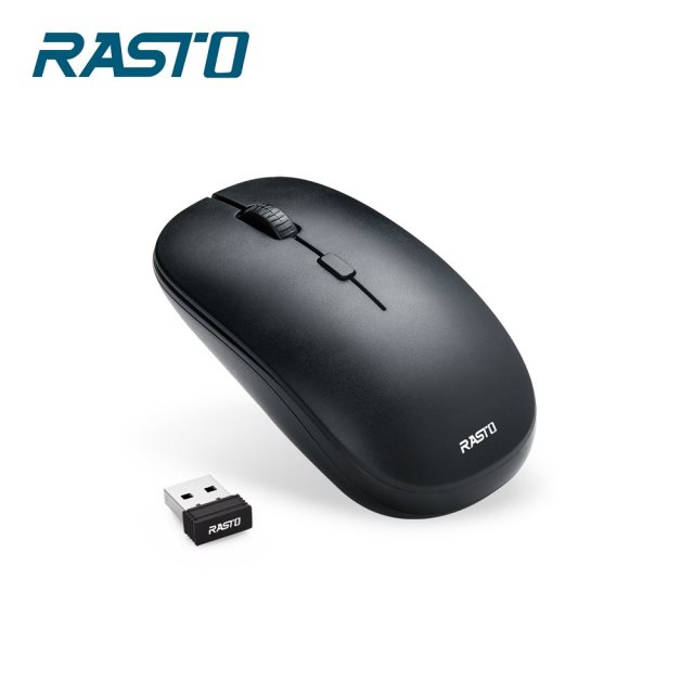 【RASTO】RM27四鍵式DPI切換超靜音無線滑鼠