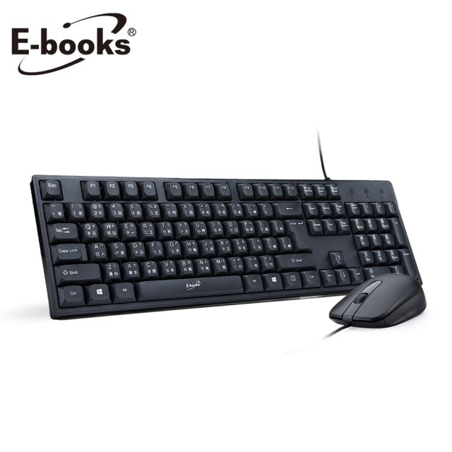 【E-books】Z12 有線鍵盤滑鼠組