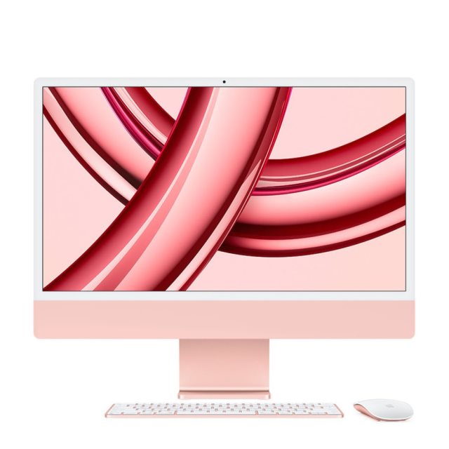 Apple iMac 24吋 M3 8CPU 8GPU 8G 256GB 粉紅色MQRD3TA/綠色MQRA3TA 現貨
