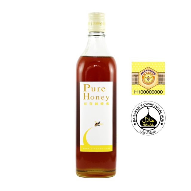 【泉發蜂蜜】黃高山蜂蜜820g(單瓶)《台灣養蜂協會國產認證》
