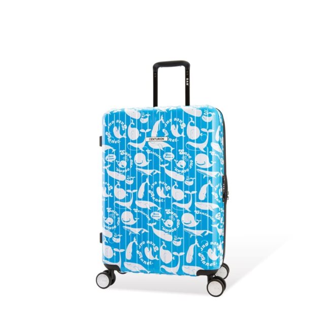 【CENTURION 百夫長】 24吋 商務艙 旅行箱 藍色海洋 行李箱 跑車箱