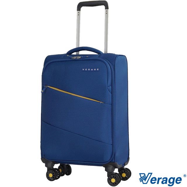 【Verage 維麗杰】 19吋六代極致超輕量登機箱/行李箱(藍)送1個後背包#年中慶