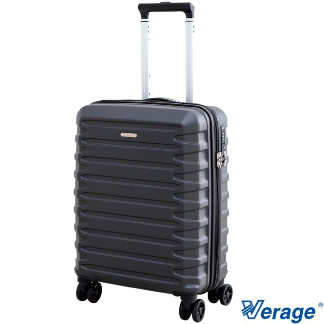 【Verage維麗杰】19吋璀璨輕旅系列登機箱/行李箱(黑)送1個後背包#年中慶