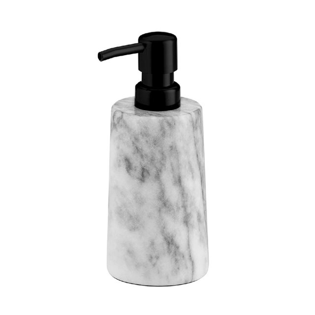 【KELA】Varda大理石洗手乳罐(白200ml)  |  按壓瓶 分裝瓶 乳液瓶 沐浴乳罐