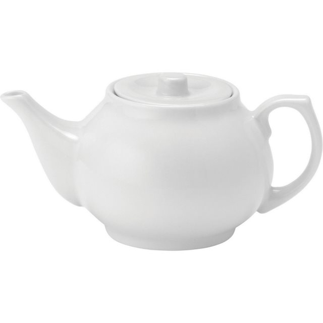 【Utopia】純白瓷製茶壺(450ml)  |  泡茶 下午茶 茶具