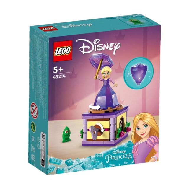 【LEGO樂高】迪士尼公主系列 43214 Twirling Rapunzel(Disney 魔髮奇緣 長髮公主)(限量商品，不宅配)