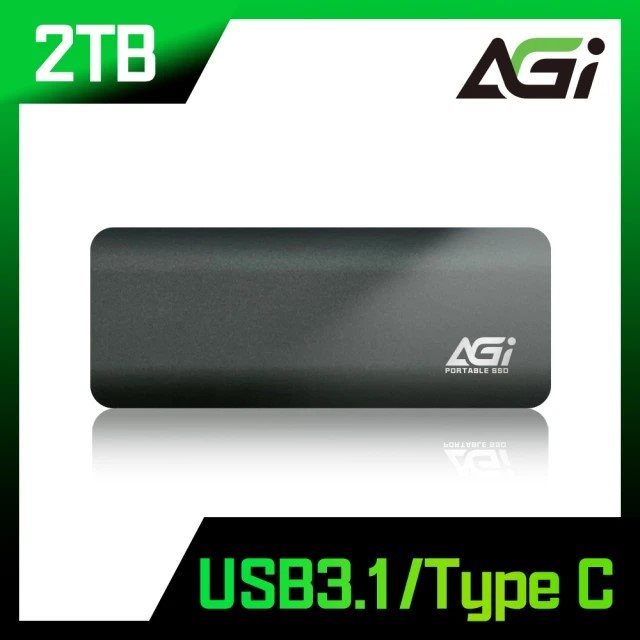 AGI亞奇雷 ED198 USB 3.2 2TB 外接式固態硬碟 (外接式 SSD 固態硬碟) [北都]