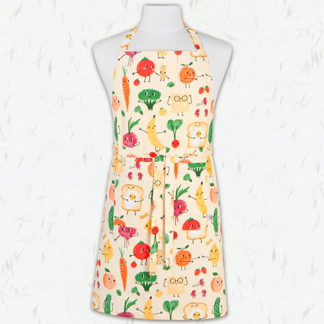 【danica】Jubilee平口雙袋圍裙(幸福滋味)  |  廚房圍裙 料理圍裙 烘焙圍裙