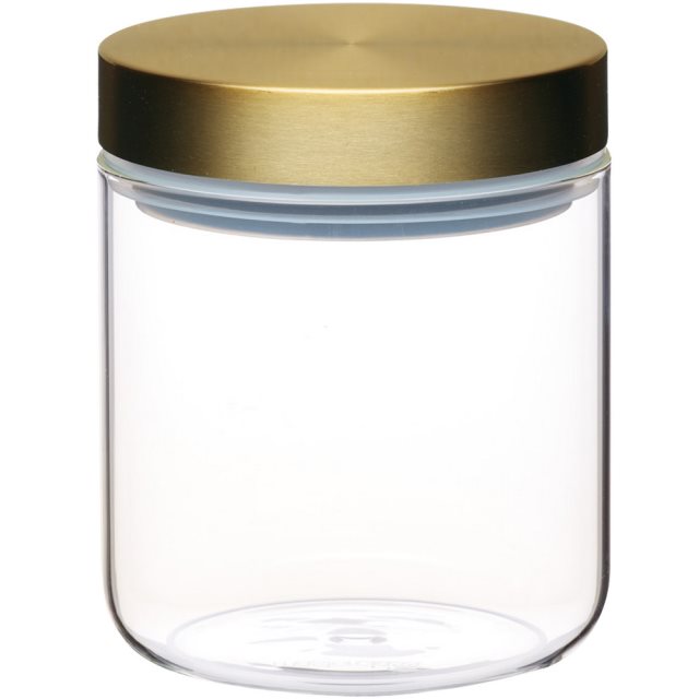 【MasterClass】直筒玻璃密封罐(700ml)  |  保鮮罐 咖啡罐 收納罐 零食罐 儲物罐