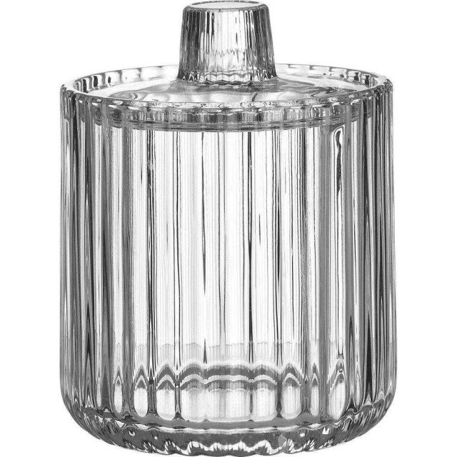 【Premier】玻璃收納罐(直紋)  |  飾品收納瓶 小物收納盒