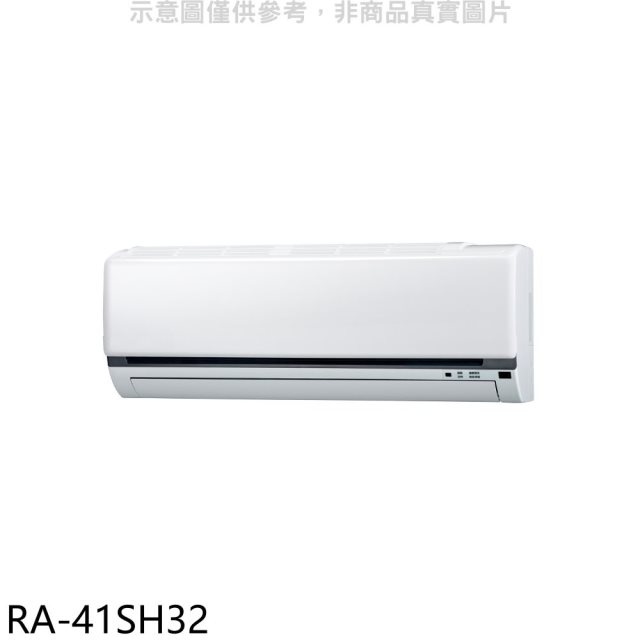 萬士益【RA-41SH32】變頻冷暖分離式冷氣內機(無安裝)