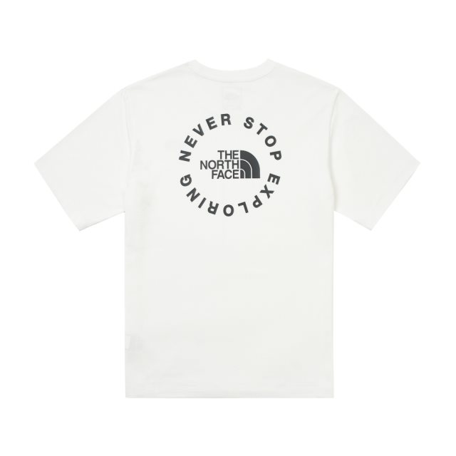 The North Face北面TNF品牌標語T-Shirt(米白)XL