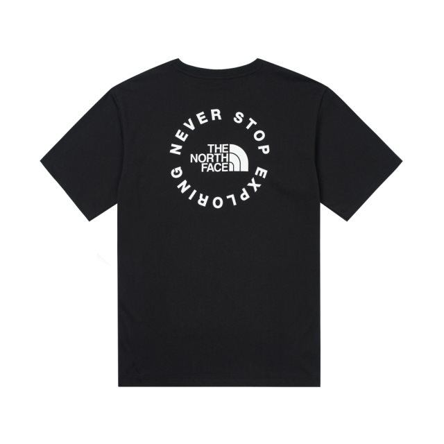 The North Face北面TNF品牌標語T-Shirt(黑)XL