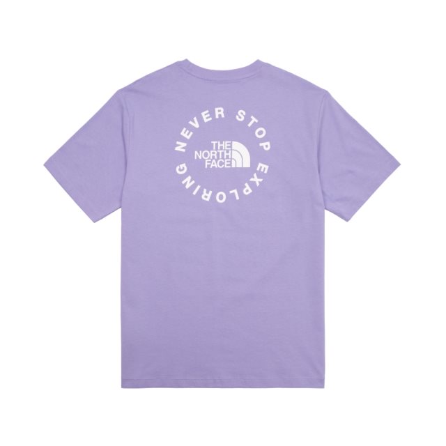 The North Face北面TNF品牌標語T-Shirt(紫)XL