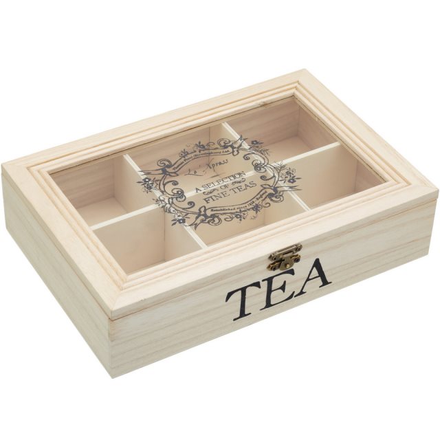 【LeXpress】古典茶包收納盒  |  咖啡包收納盒 防塵收納盒 茶具