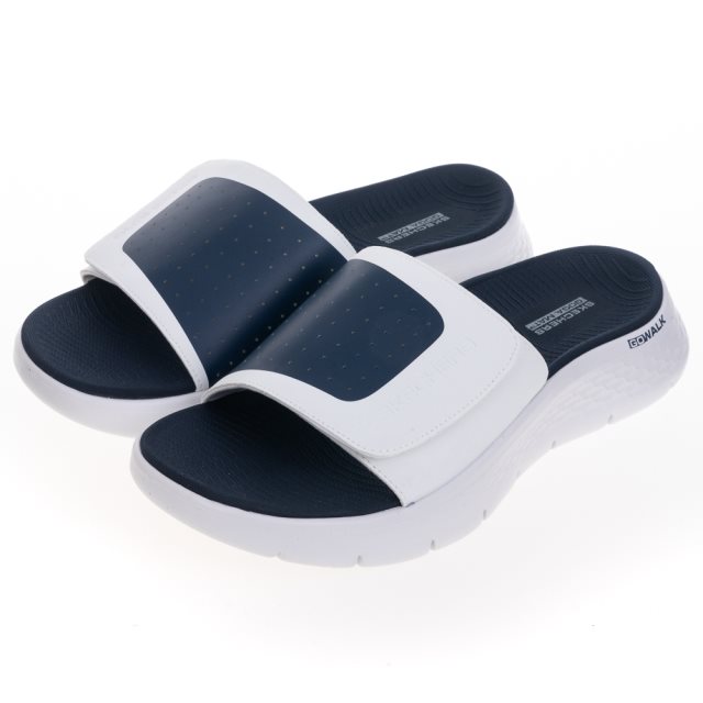 品牌週【SKECHERS】男鞋 健走系列涼拖鞋 GO WALK FLEX SANDAL(229204WNV)