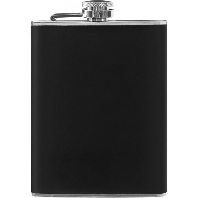 【Premier】質感隨行酒壺(黑235ml)  |  隨身酒瓶 攜帶酒壺