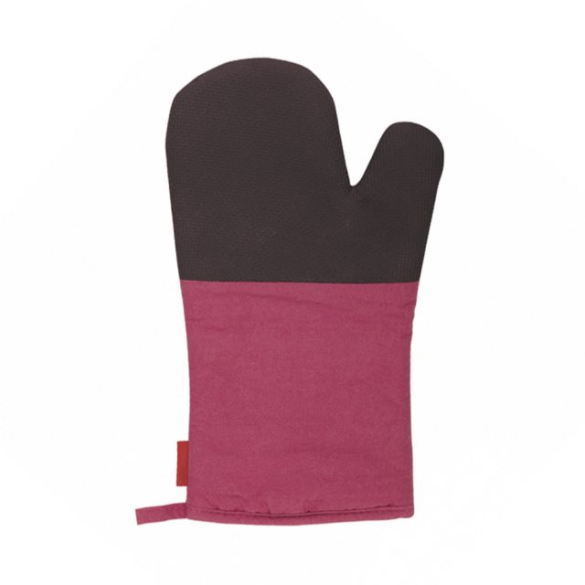 【tescoma】Delicia止滑隔熱手套(桃紅)  |  防燙手套 烘焙耐熱手套