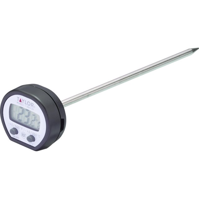 【Taylor】電子探針溫度計+保護套  |  食物測溫 烹飪料理 電子測溫溫度計