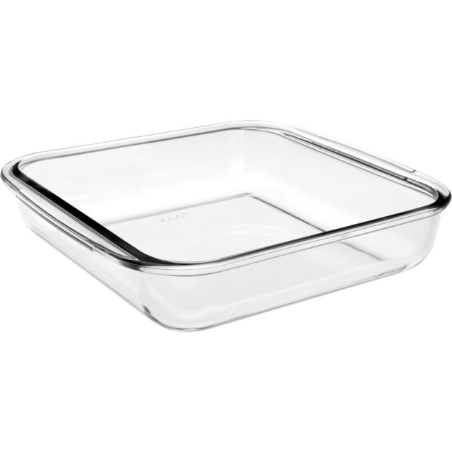 【ibili】方形玻璃深烤盤(25cm)  |  玻璃烤盤