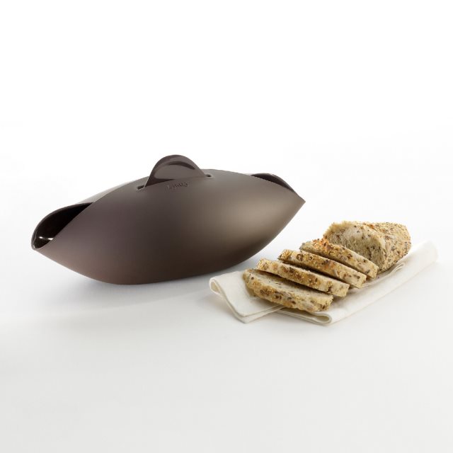 【LEKUE】矽膠發酵烘焙碗(棕300ml)  |  發酵碗 烘焙碗 麵包發酵籃