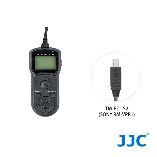 JJC TM-F2 液晶定時快門線 S2 (SONY RM-VPR1)