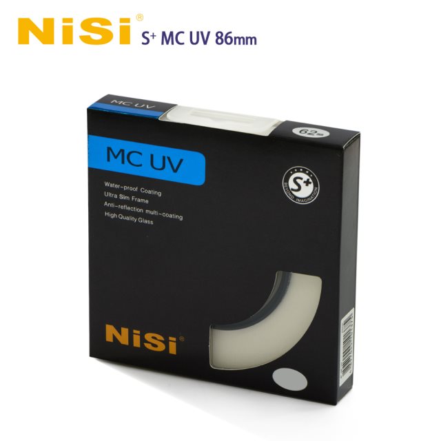 NiSi 耐司 S+MCUV 86mm Ultra Slim Pro超薄雙面多層鍍膜UV鏡