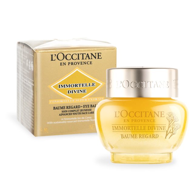 【L'OCCITANE 歐舒丹】蠟菊賦活濃萃眼霜(15ml)-國際航空版#七月新品