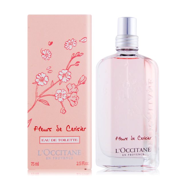 【L'OCCITANE 歐舒丹】櫻花淡香水(75ml)-國際航空版 #雙11