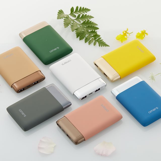 雙11限定【omars】炫彩系行動電源PD20W+QC3.0快充10000mAh #iphone#傳輸線#充電寶