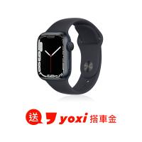 Apple Watch S7 GPS 41mm 午夜黑色鋁金...