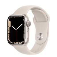 Apple Watch S7 GPS 45mm,星光色鋁金屬...