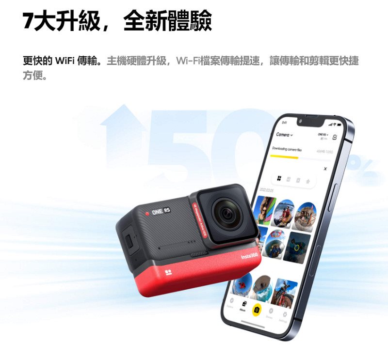 HOTAI購｜Insta360 ONE RS 4K廣角鏡頭套裝組