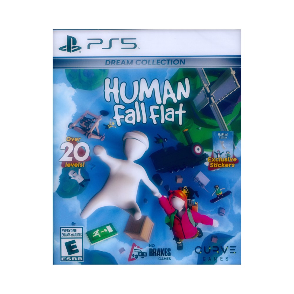 PS5《人類:一敗塗地夢想集 Human Fall Flat Dream Collection》中英日文美版 人類 : 跌落夢境