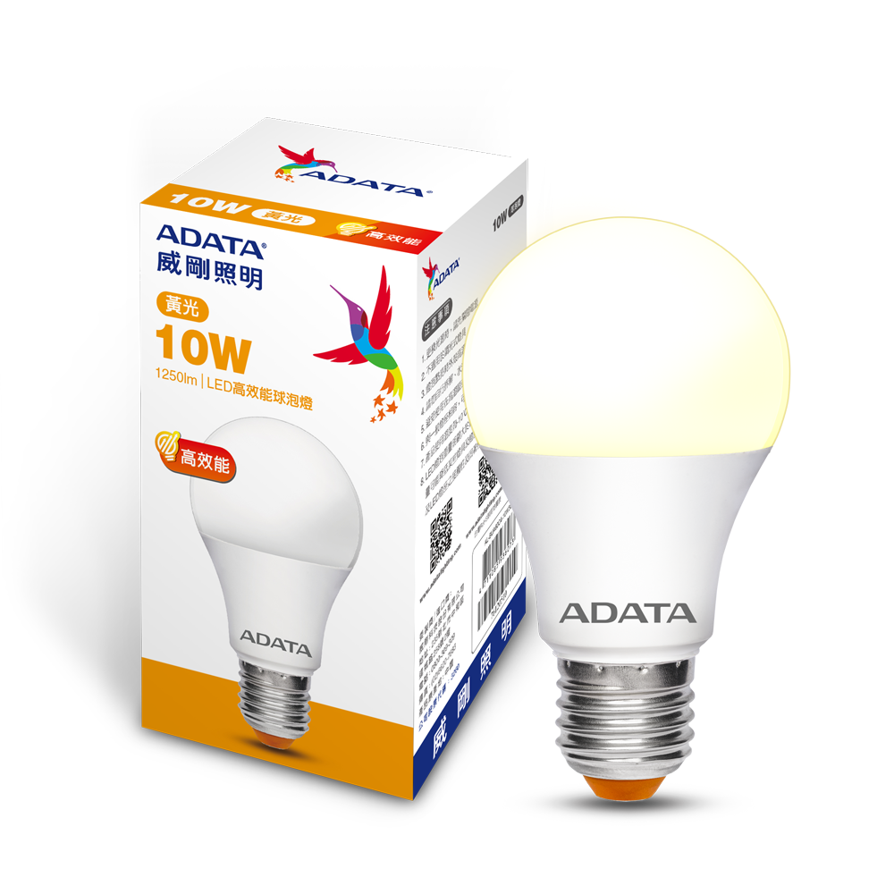 【ADATA 威剛】10W 高效能LED(135lmW)球泡燈