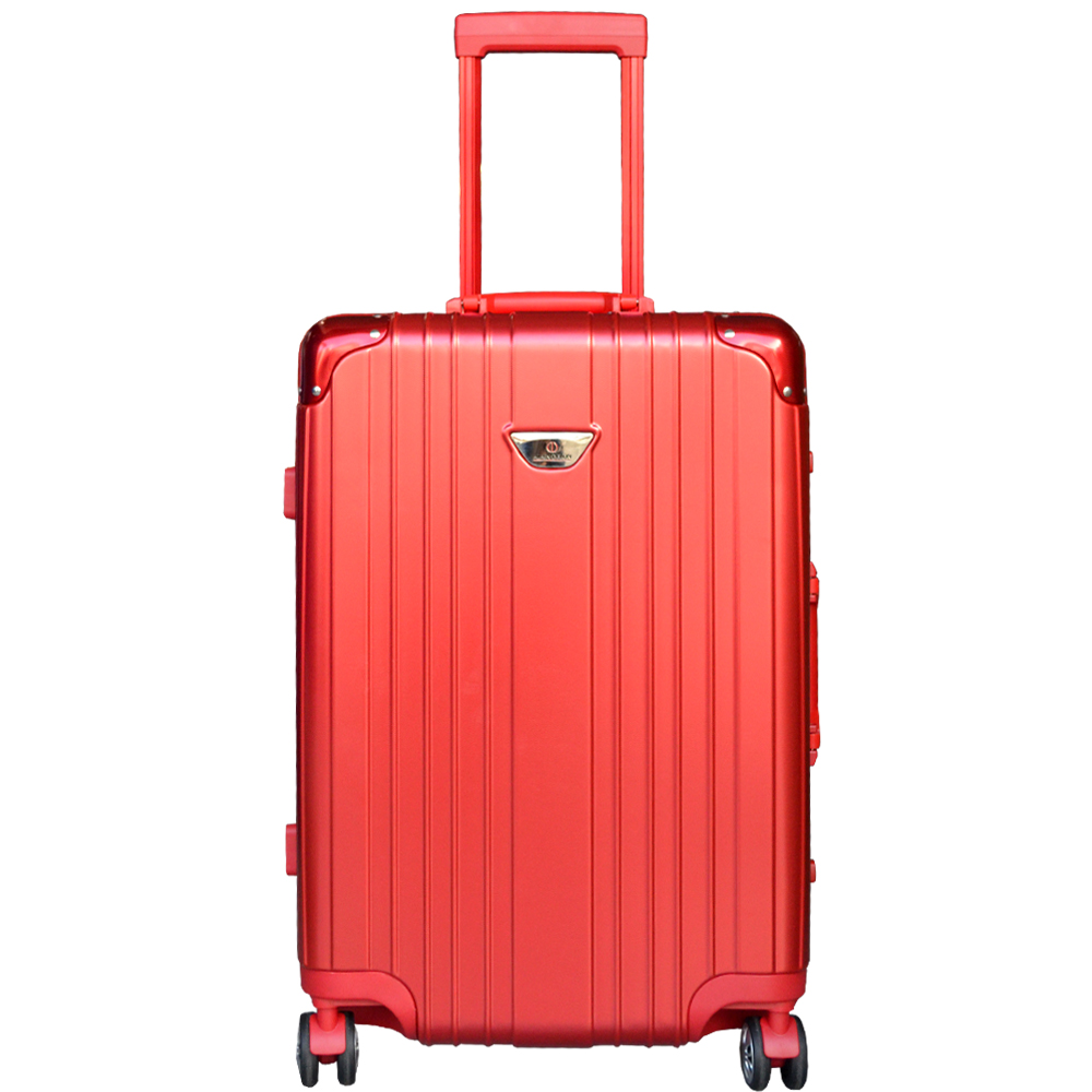 【ALAIN DELON 】亞蘭德倫 24吋流線雅仕系列行李箱 (紅)#春節出遊