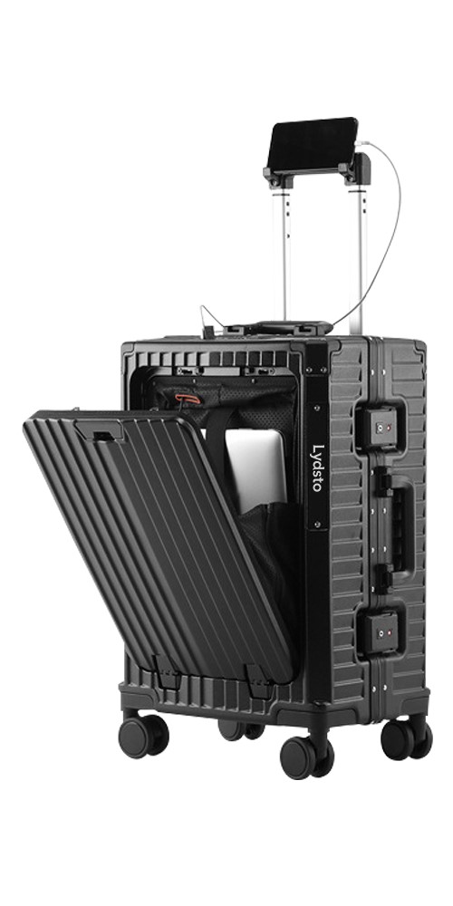 【小米有品】 Lydsto鋁框多功能旅行箱 行李箱 20吋 (黑/白)