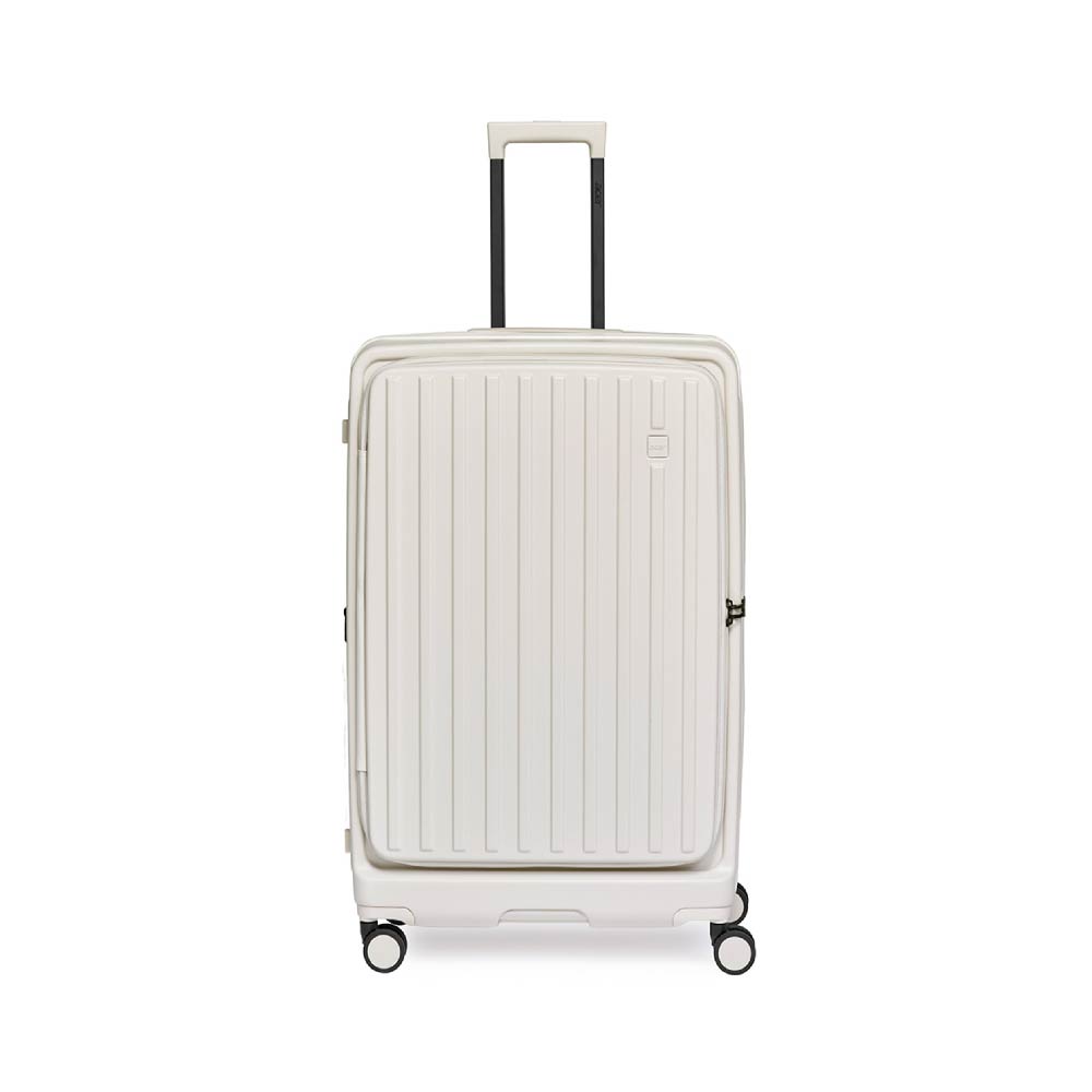 【Acer】Barcelona Luggage 巴塞隆納前開式行李箱 - 28" Shell White 貝殼白