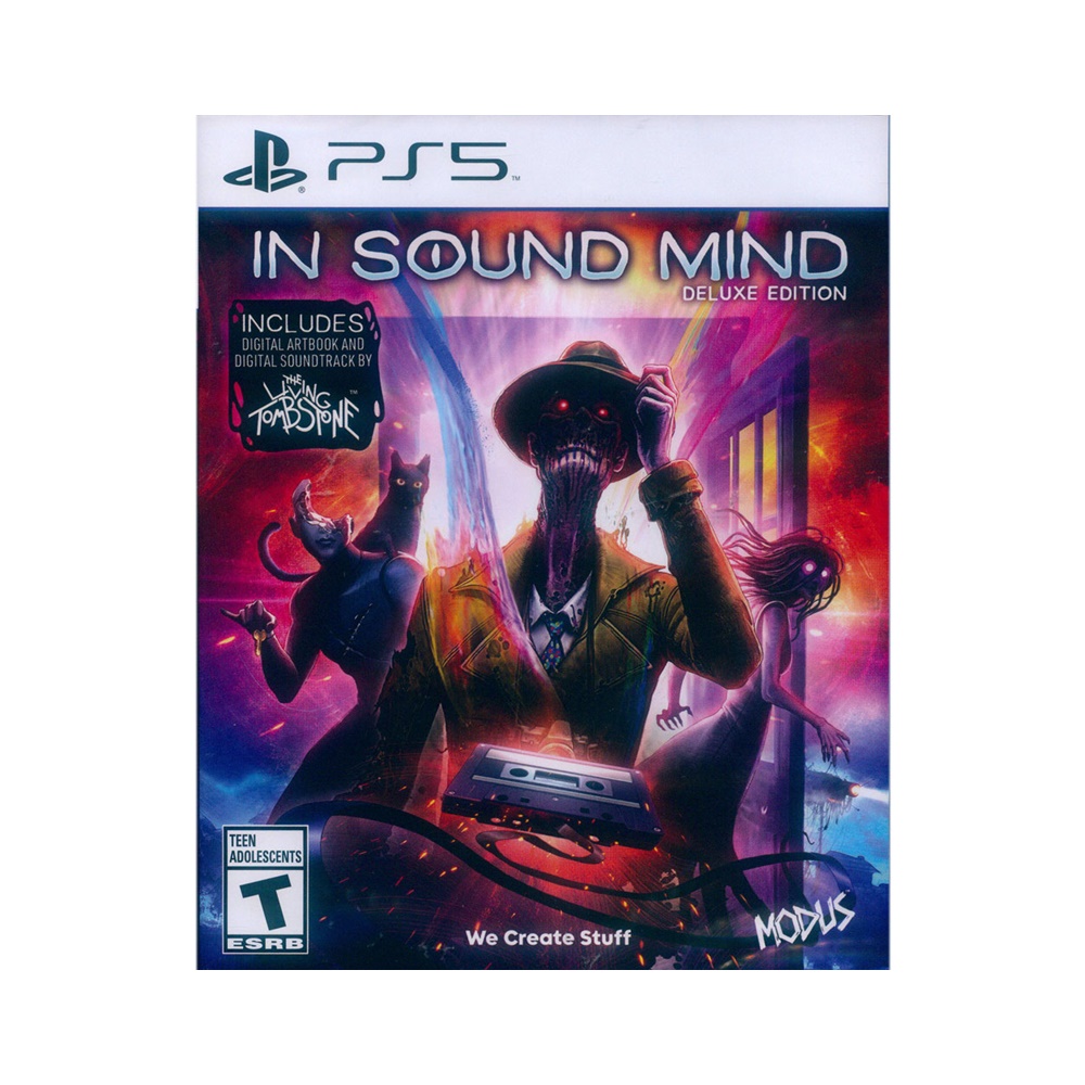 PS5《響靈冥思 腦內畸因 豪華版 In Sound Mind - Deluxe Edition》中英日文美版