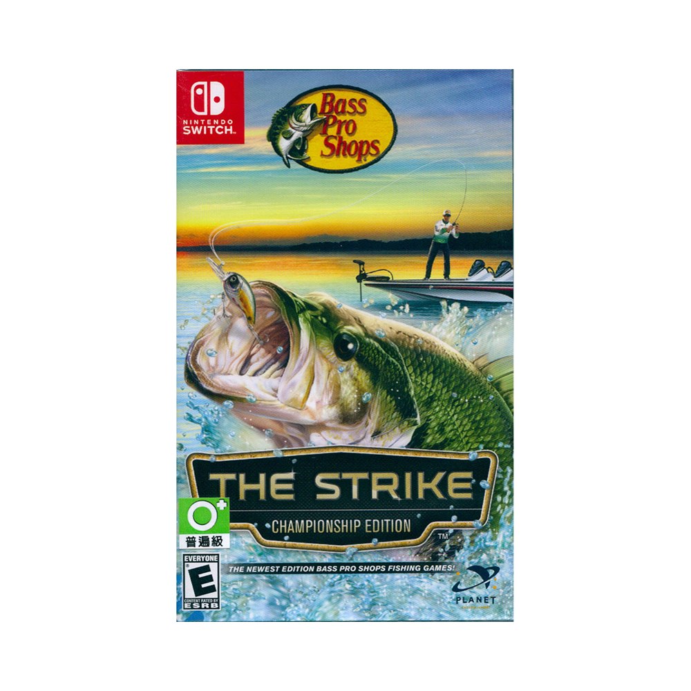 Nintendo Switch《模擬專業釣魚 冠軍版 Bass Pro Shops: The Strike Championship》英文美版
