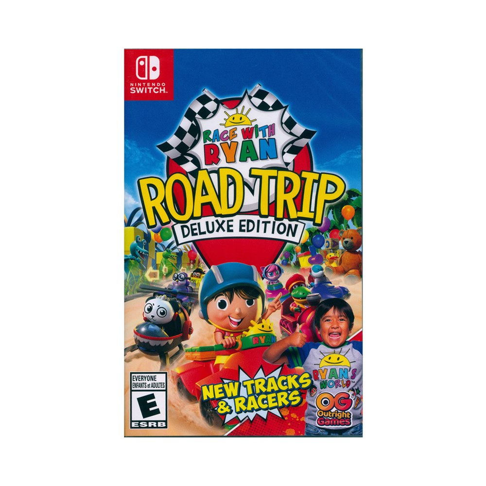 Nintendo Switch《與萊恩一起賽車 豪華版 Race with Ryan Deluxe Edition》中英日文美版
