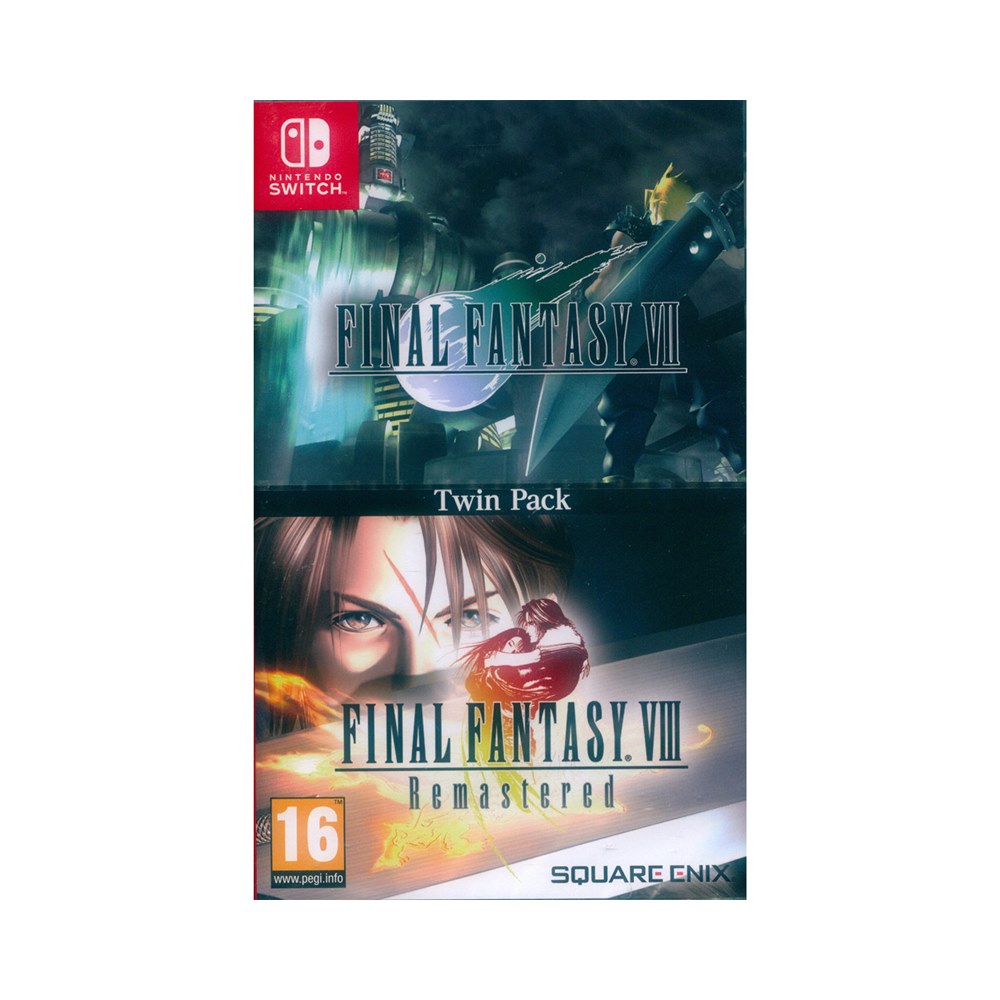 Nintendo Switch《最終幻想 太空戰士 7+8 重製版 合輯 Final Fantasy 7+8》英日文歐版