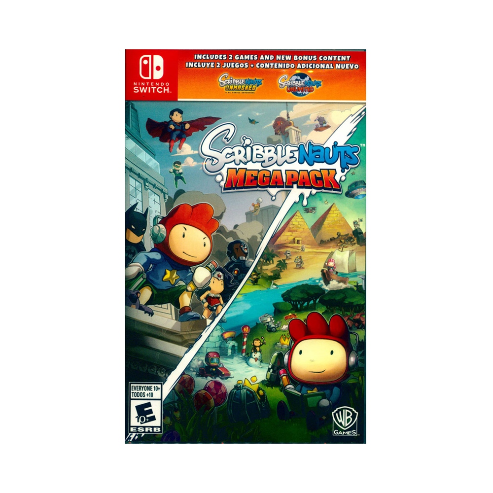 Nintendo Switch《塗鴉冒險家 超級包 Scribblenauts Mega Pack》英文美版