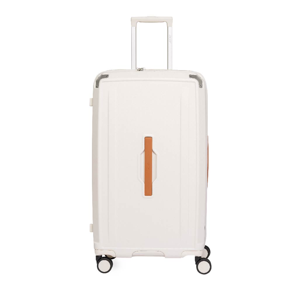 【Acer】桃苗選品—Melbourne Plus Luggage 墨爾本拉鍊行李箱 -28 白