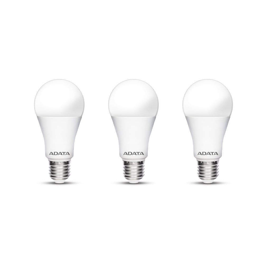 ADATA威剛 Bulb 13W 高效能LED 球泡燈(135lmW)-白光(三入)