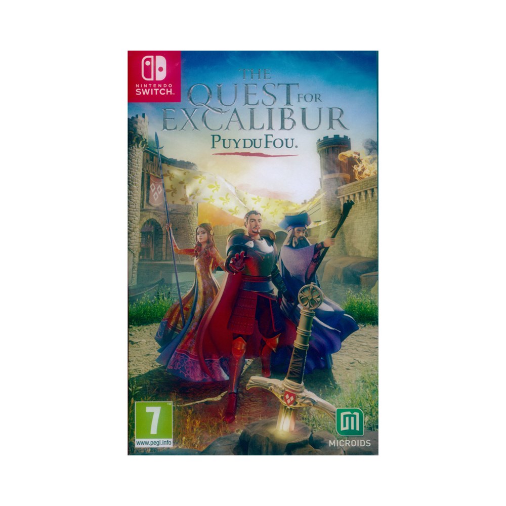 Nintendo Switch《聖劍任務:狂人國 The Quest For Excalibur: Puy Du Fou》英文歐版