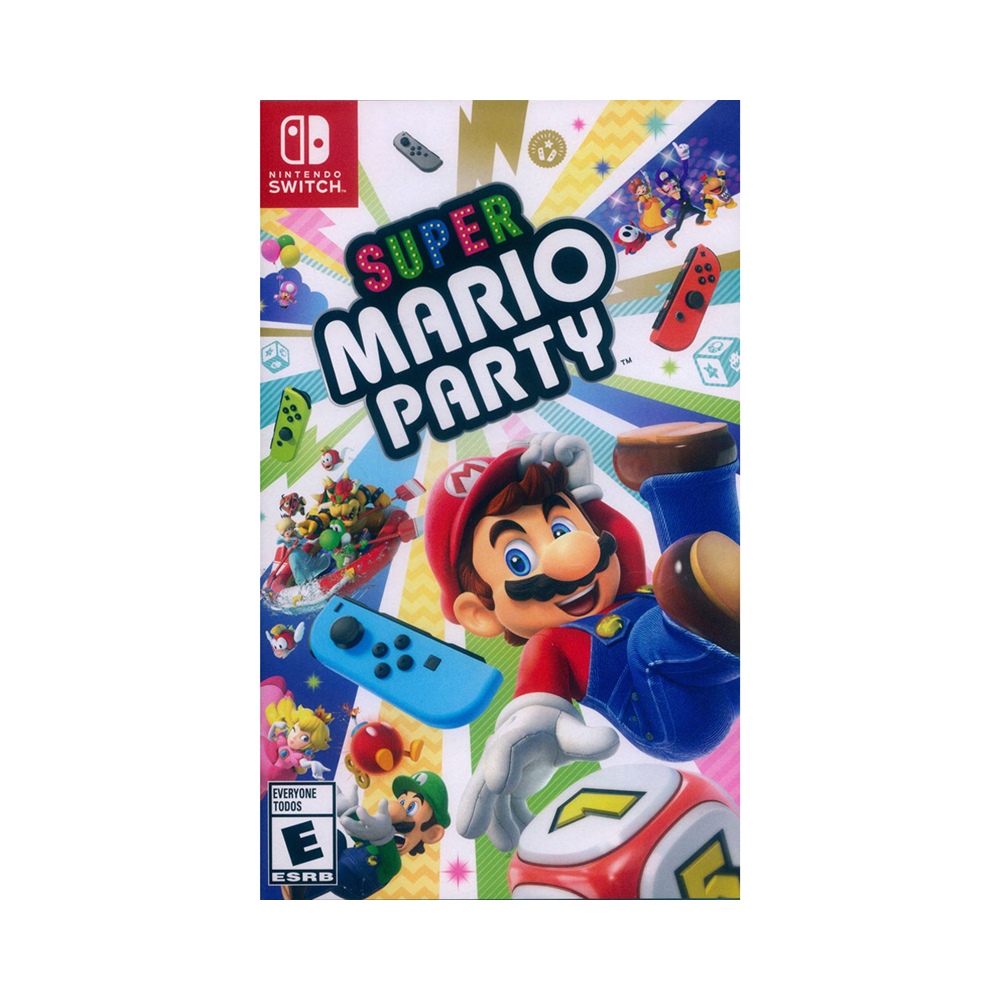 Nintendo Switch《超級瑪利歐派對 Super Mario Party》中英日文美版