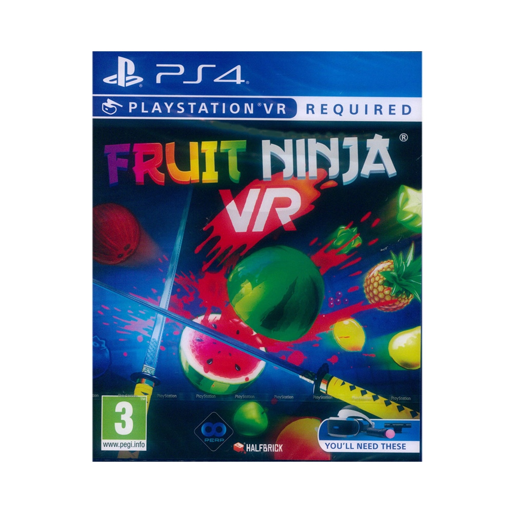 PS4《水果忍者 Fruit Ninja》中英日文歐版 (PSVR專用)