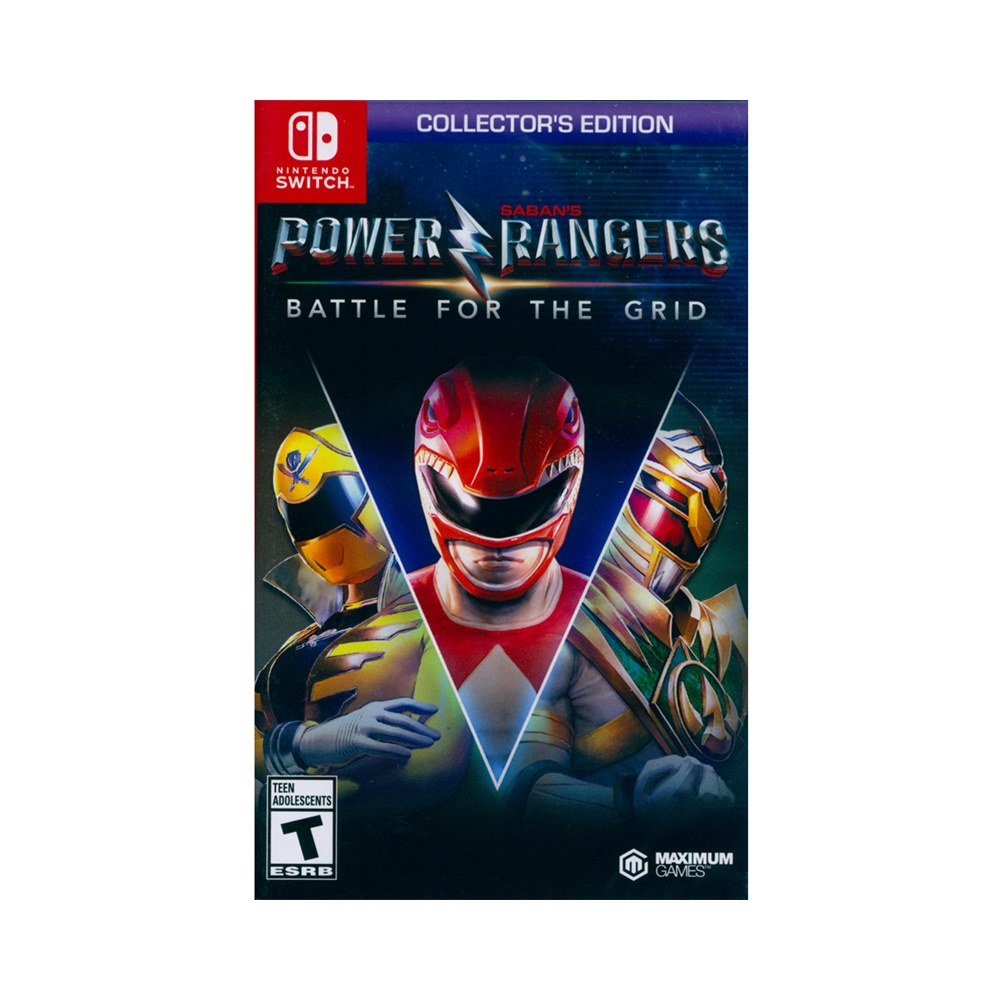 Nintendo Switch《金剛戰士：網絡之戰 收藏版 Power Rangers》英文美版